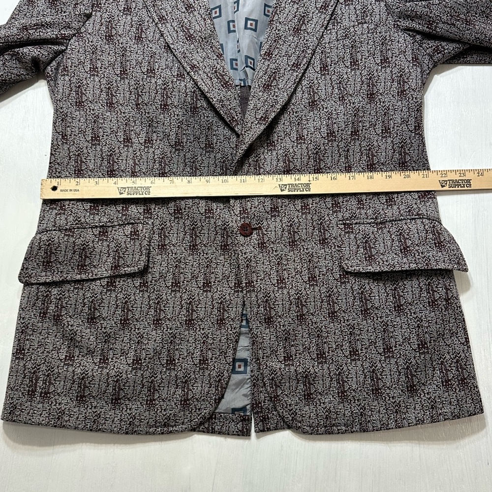 Vintage 1980s Bond’s Designer Group Men’s Blazer 42R Sport Coat USA - Picture 5 of 12
